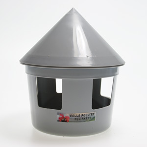 1 litre plastic poultry grit hopper for chickens