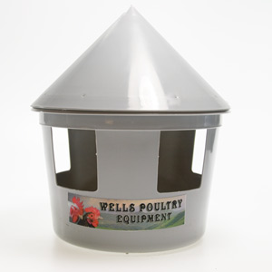 2 litre plastic grit hopper for poultry