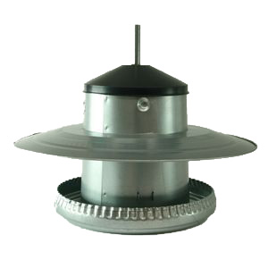 Rain Shield for 5kg Medium weight Galvanised Poultry Feeder