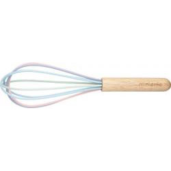 23cm Pastel Rainbow Coloured Egg Whisk