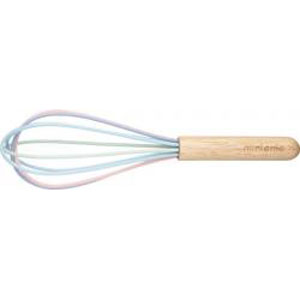 23cm Pastel Rainbow Coloured Egg Whisk