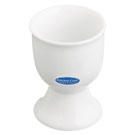 Single White Porcelain Egg Cup