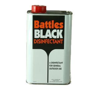 black disinfectant 1 litre