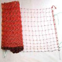 Electric poultry net