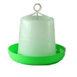 0.7kg Green & White Hanging Chick Feeder
