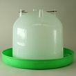 13 litre Green and White Poultry Drinker