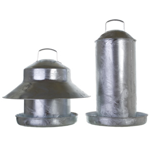 15lb chicken feeder + 3 Gallon Drinker
