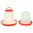 1 Kg economy chick Feeder + 1 Litre chick Drinker