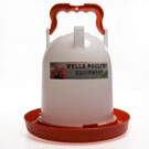 3 litre heavy duty plastic chicken drinkers