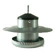 Rain Shield for 5kg Medium weight Galvanised Chicken Feeder