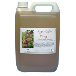 Organic Apple Cider Vinegar for chickens and people 5 Litres