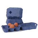 30 x Premium Blue Coloured Egg Boxes
