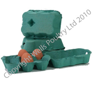 30 x 1/2 Dozen Green Egg Boxes