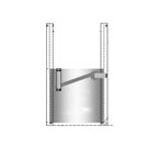 Hen House Self locking sliding door