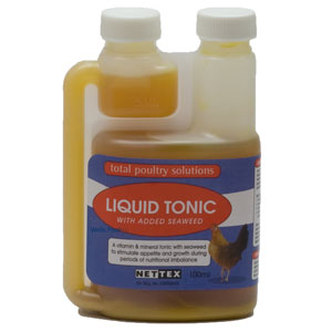 Nettex Liquid Poultry Tonic with Seaweed and Bioflavonoids - 100ml