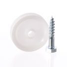 PULLEY for use with automatic door opener