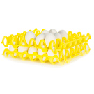 Plastic egg Tray Yellow