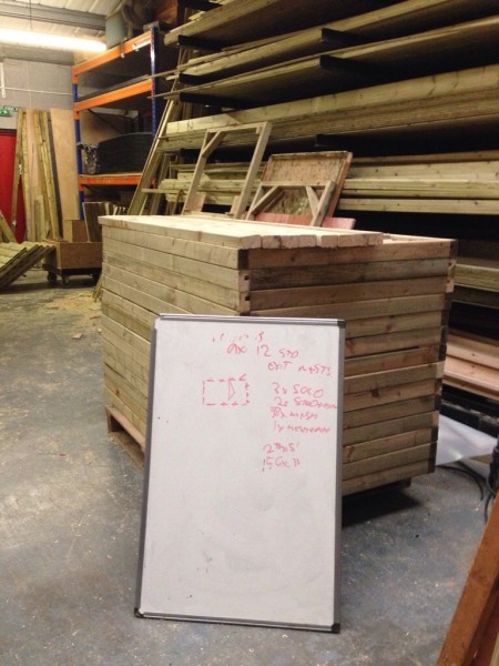 This customer needed a chicken coop in a rush so took advantage of our express service